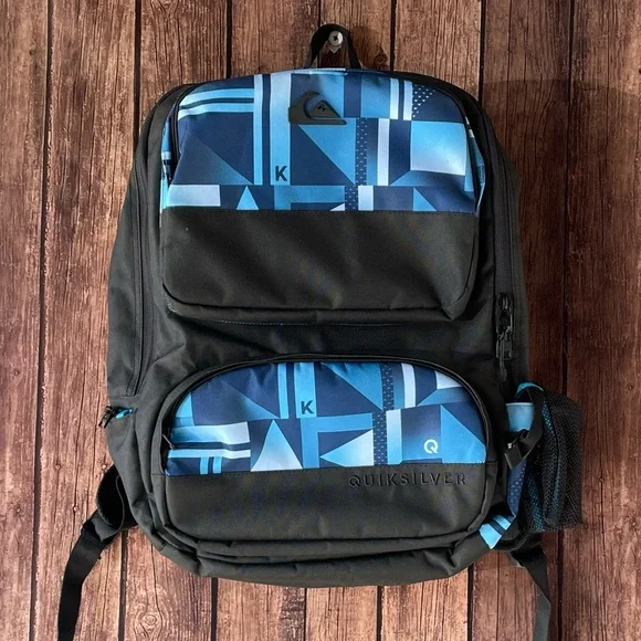 Quiksilver Bags Quiksilver Backpack Blue Nwot Poshmark